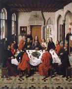Dieric Bouts Installation of the hl.  Communion oil painting on canvas